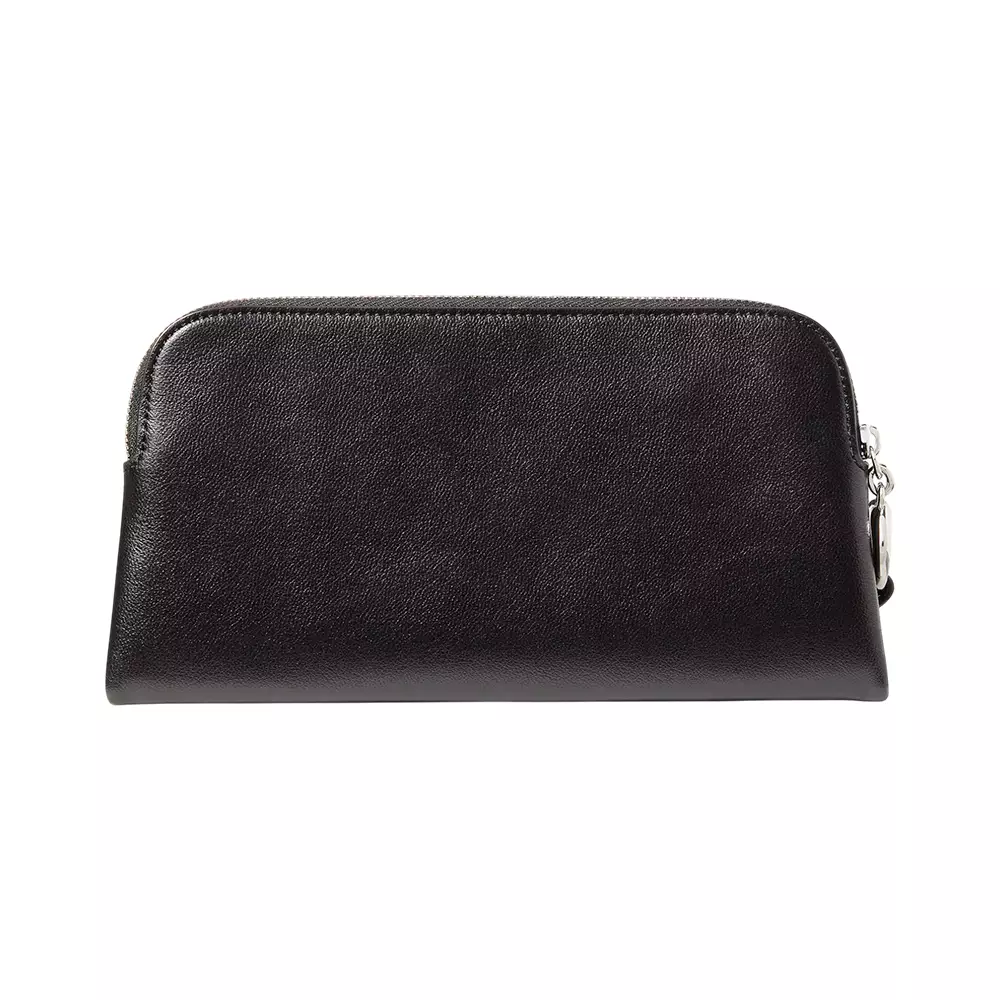 Halo Wristlet Pouch Black