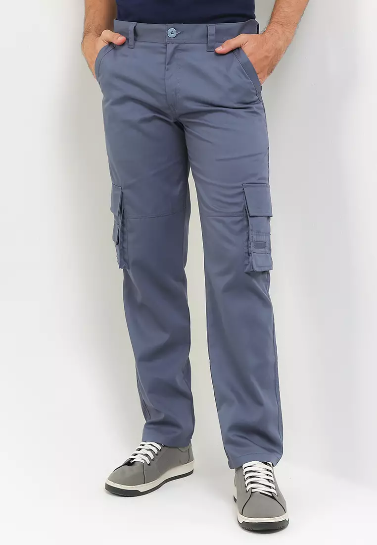 Men Basic Cargo Pants