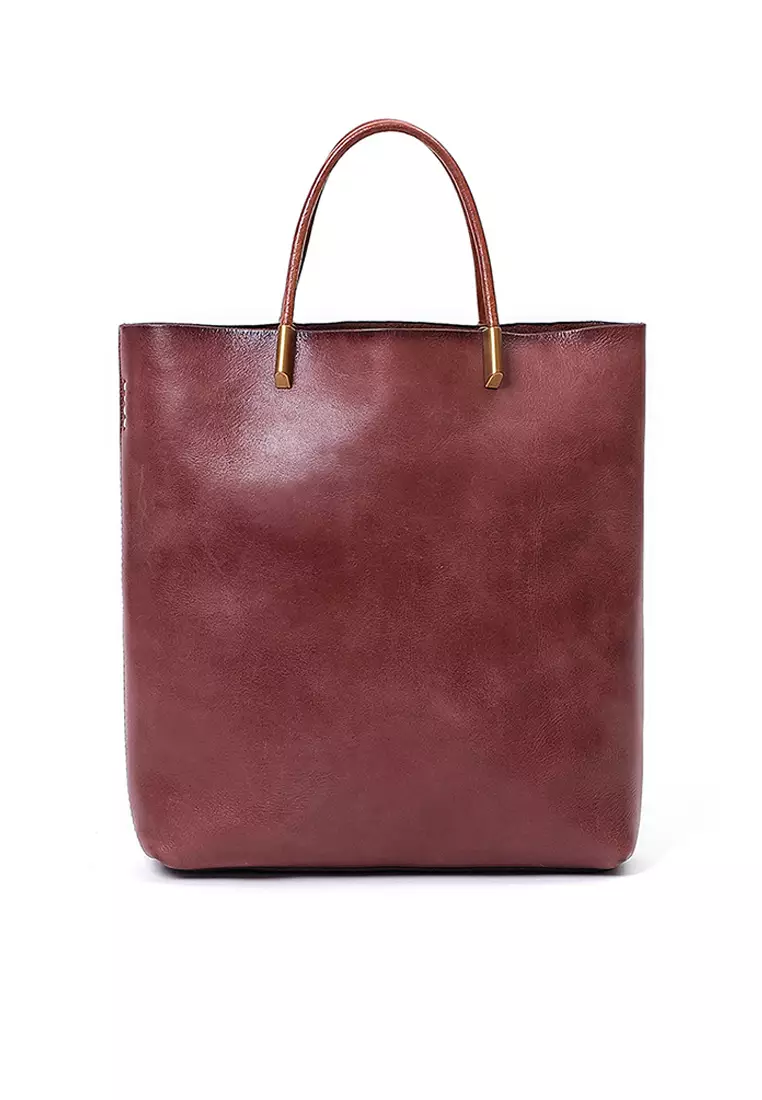 Buy Twenty Eight Shoes Vintage Cow Leather Tote Bags QY8749 2024
