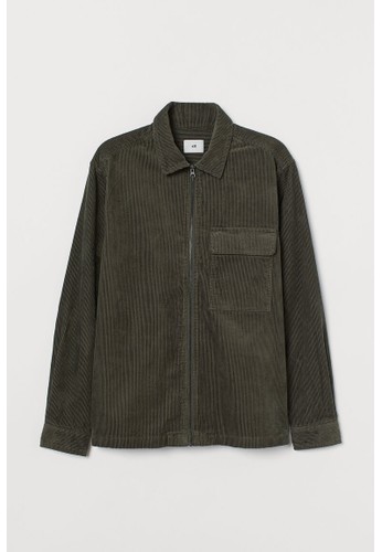 Jual H M Corduroy Shirt Jacket Original Zalora Indonesia