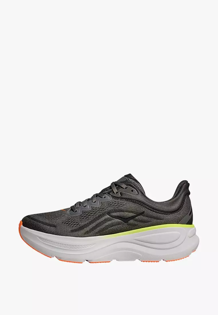 Bondi 9 Men's Running - Asphalt Grey/Gravel