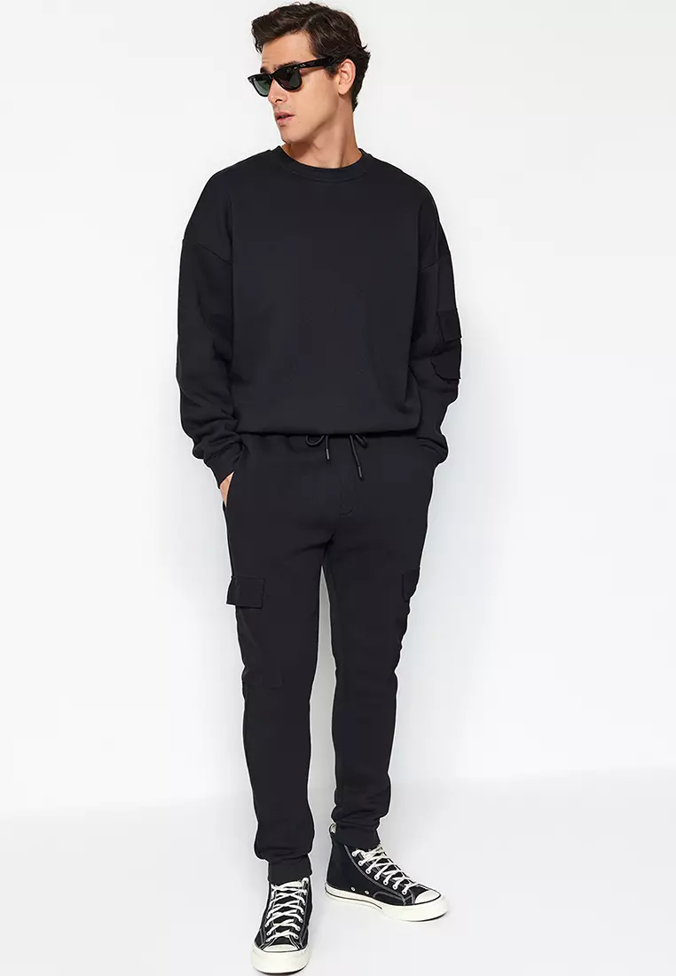 Buy Trendyol Regular Fit Cargo Sweatpants 2023 Online ZALORA Singapore