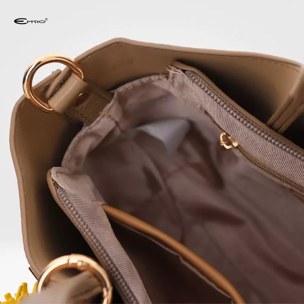 Tas Emsio by Elizabeth Handbag 0706-2209 Khaki