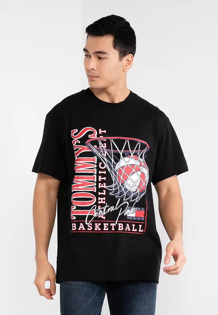 Recycled Relaxed Vintage Basketball T-Shirt