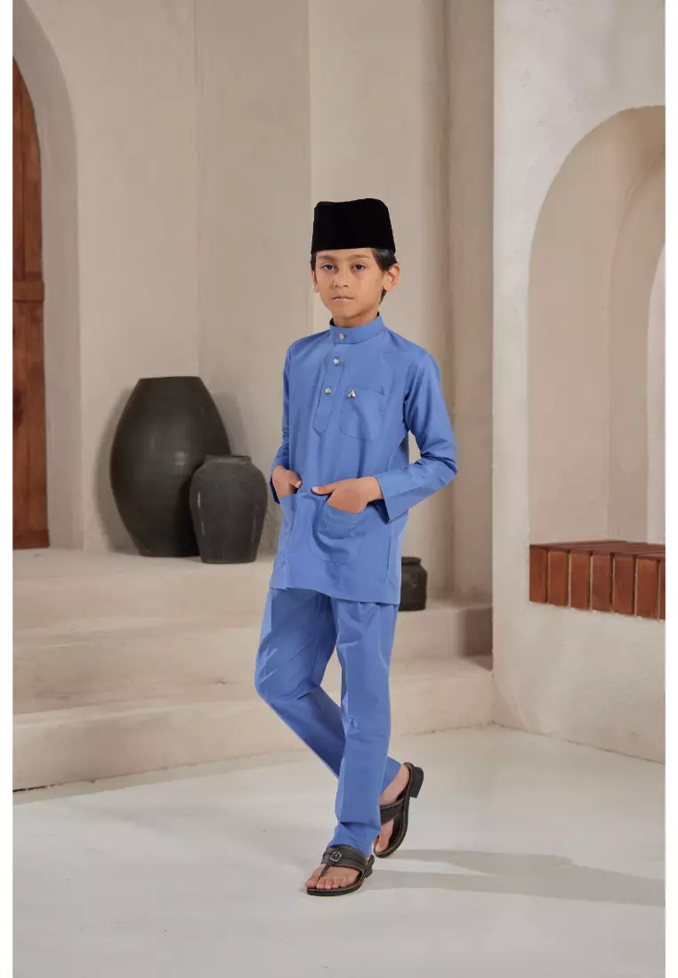 Baju Melayu Moden Cekak Musang for Kids