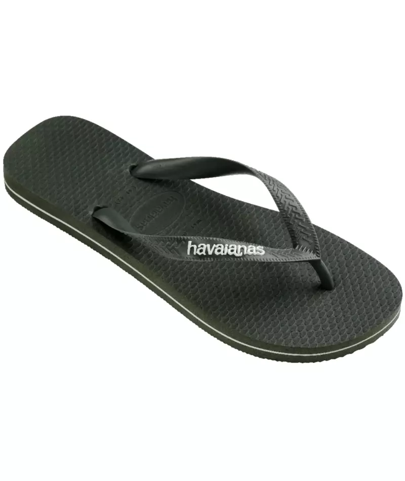 Havaianas 4896 Top Rubber Green Olive - Sandal Pria