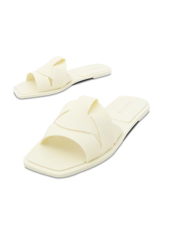 Vincci Slide On Flat Sandals | ZALORA Malaysia