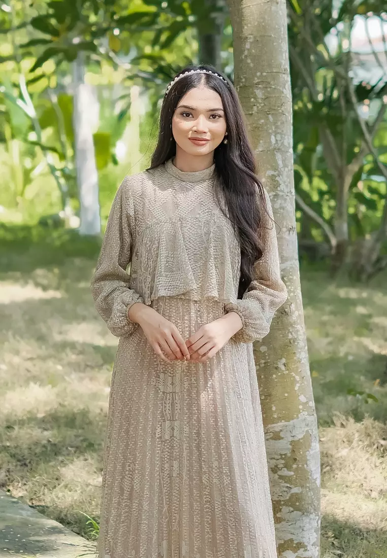 Mileva Dress - Stone