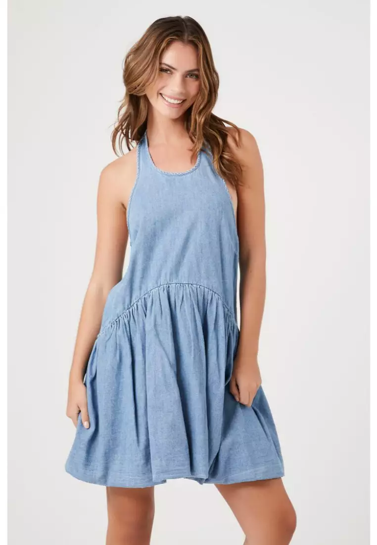 Halter skater shop dress forever 21