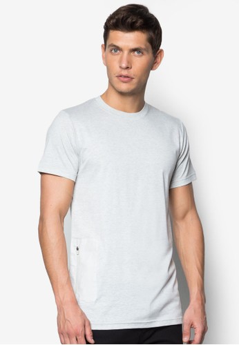 Long Line Tee With Pocket