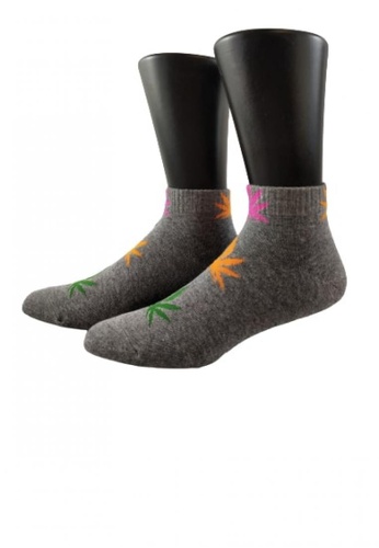 ShoeMafia multi Marijuana Leaf Ankle Socks 61186AA730DE01GS_1