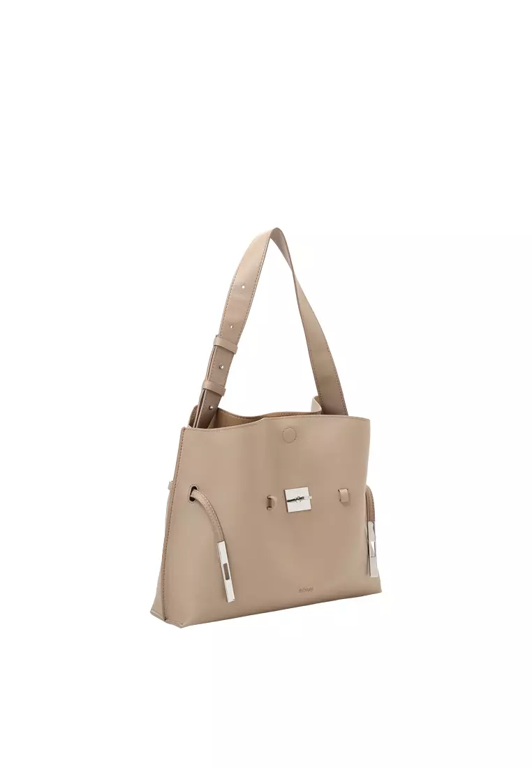 SAOI Belt Tote II Small - Milkshake Latte