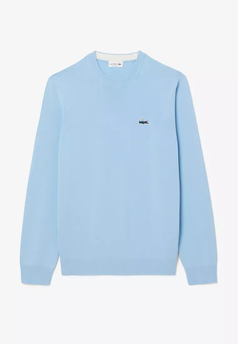 Cotton Landscape Crocodile Sweater