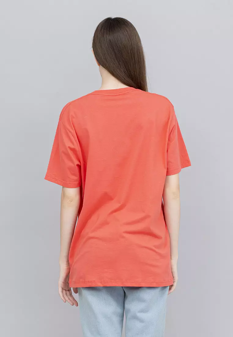 Houseofcuff T-shirt Kaos Polos Pendek Coral Wanita Tersedia Size S-4XL