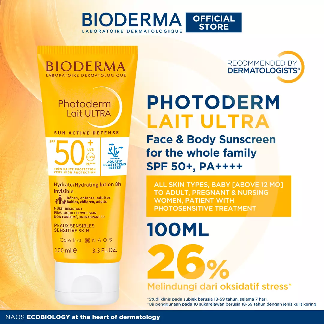 Jual Bioderma Bioderma Photoderm Lait Ultra SPF 50+ 100 ml - Face ...