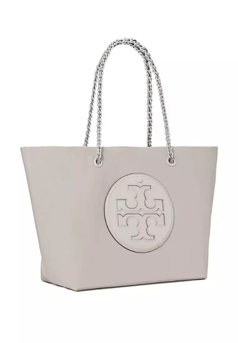 Tory burch gray new arrivals tote