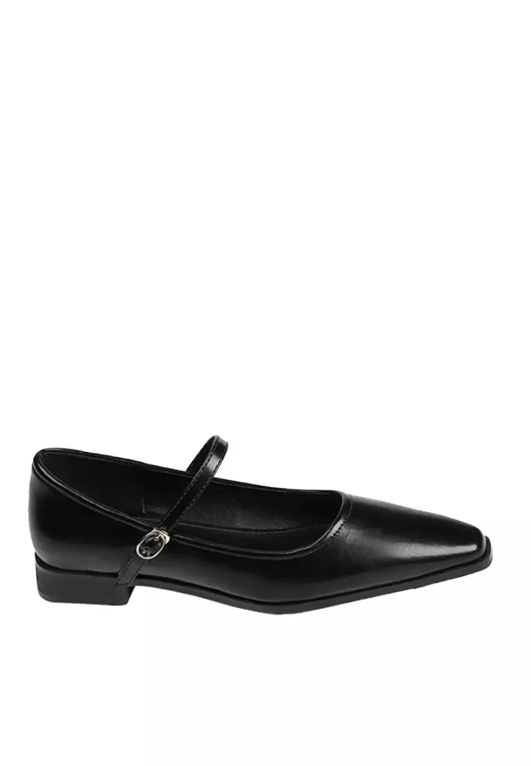 Discount on Twenty Eight Shoes  shoes - SKU: VANSA Stylish Mary Jane Pointed Toe Low Heels VSW-F771-1