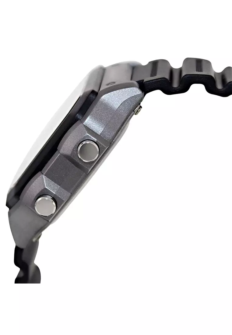 Casio - Jam Tangan Pria - Black Grey - Resin Strap - AE-1300WH-8AV