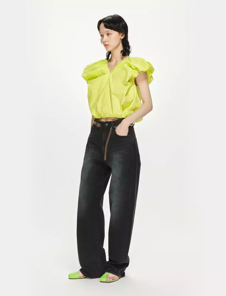 V-Neck Avant-Garde Elegant Sleeveless Top