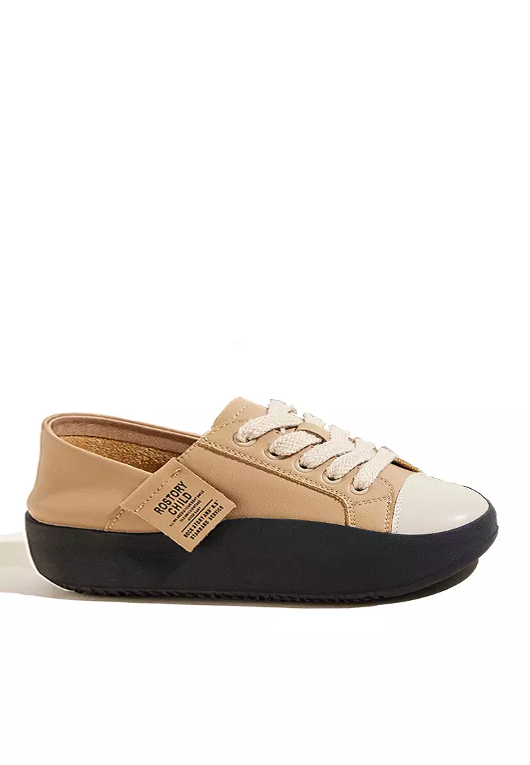 Discount on Twenty Eight Shoes  shoes - SKU: Platform Leather Sneaker Rx2251