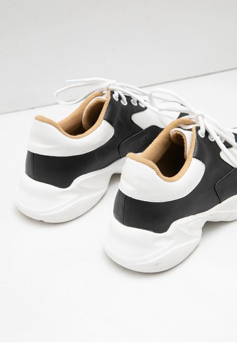 Jual Berrybenka Label Sophie  Aldera Combi Sneakers Black 