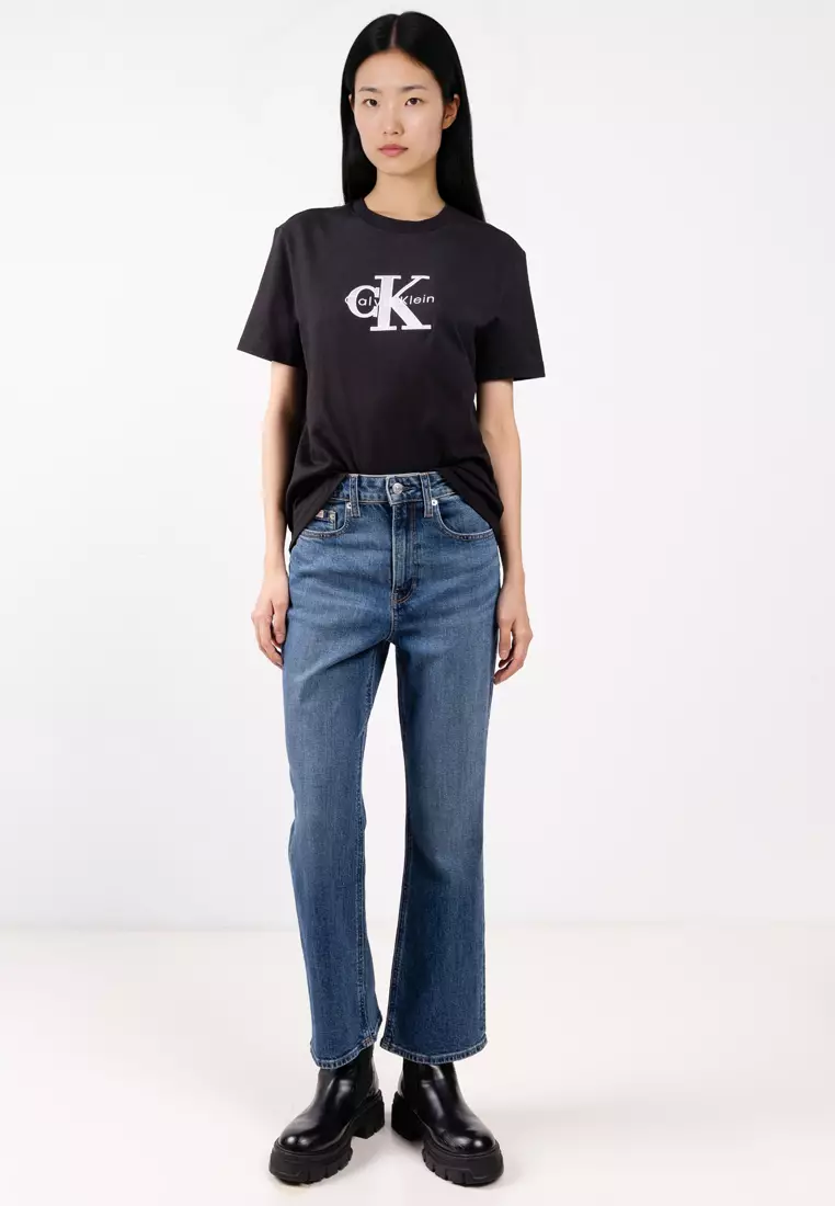Shine Monologo Graphic Classic T-Shirt - Calvin Klein Jeans