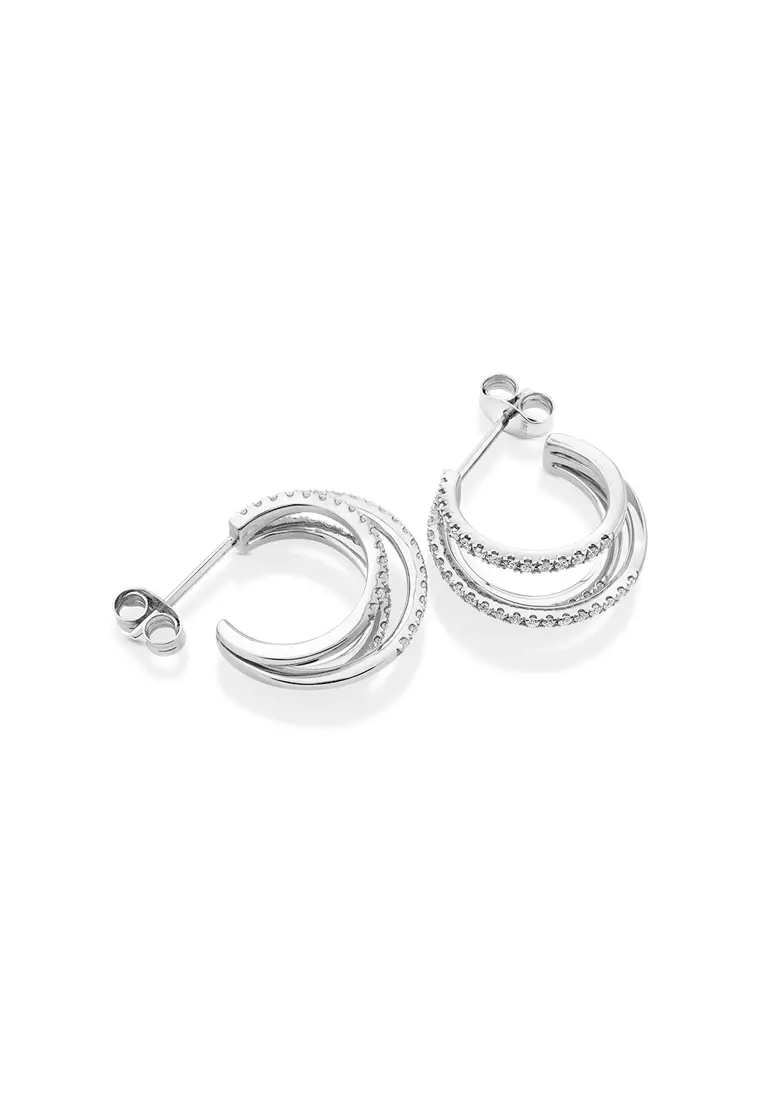 Michael hill silver hoops new arrivals