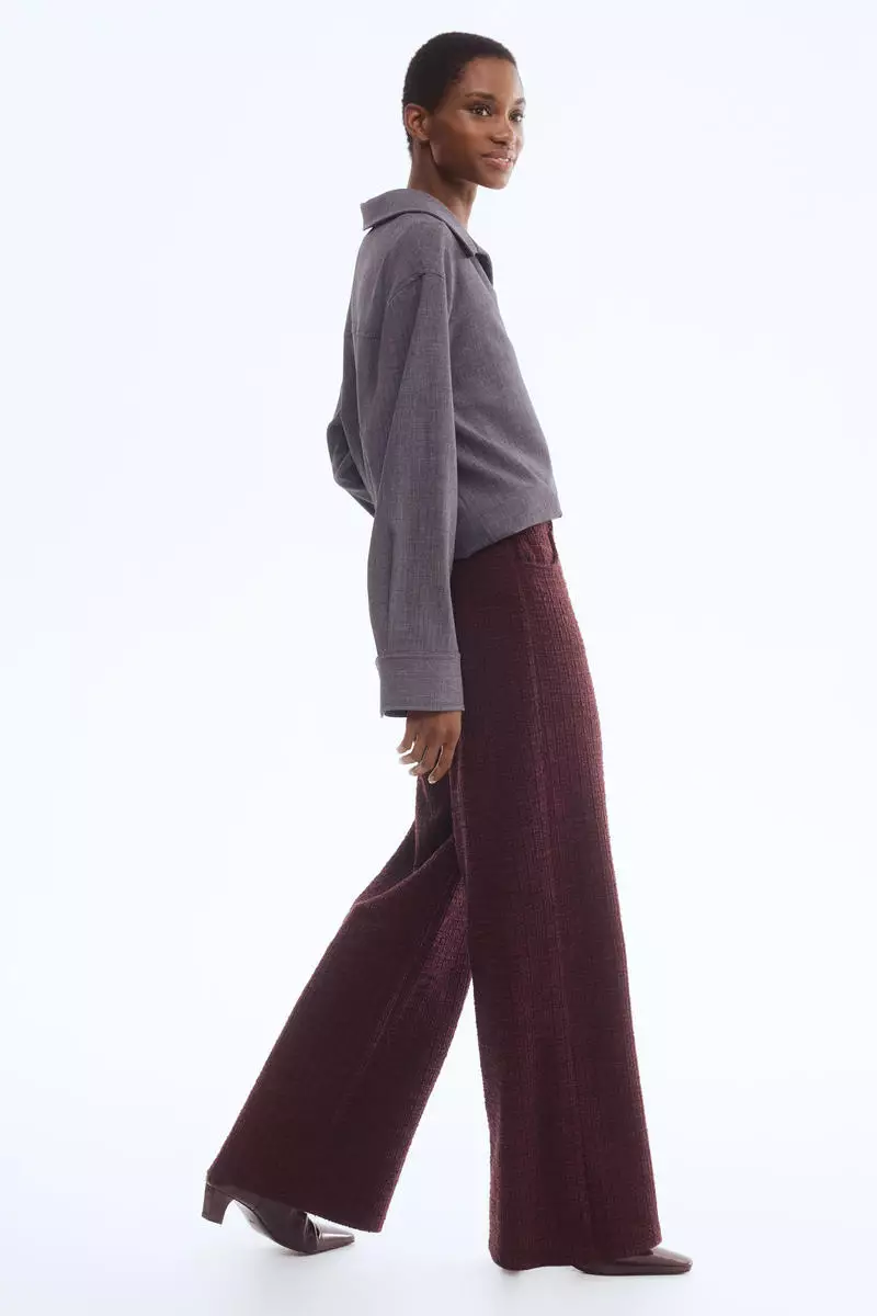 Bouclé trousers