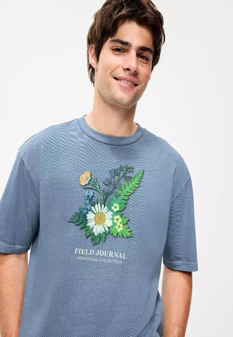 Graphic Cropped T-Shirt