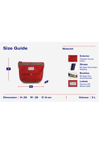 Jual Visval [COLLABS] Sling Bag VISVAL x Abimanyu Series ...