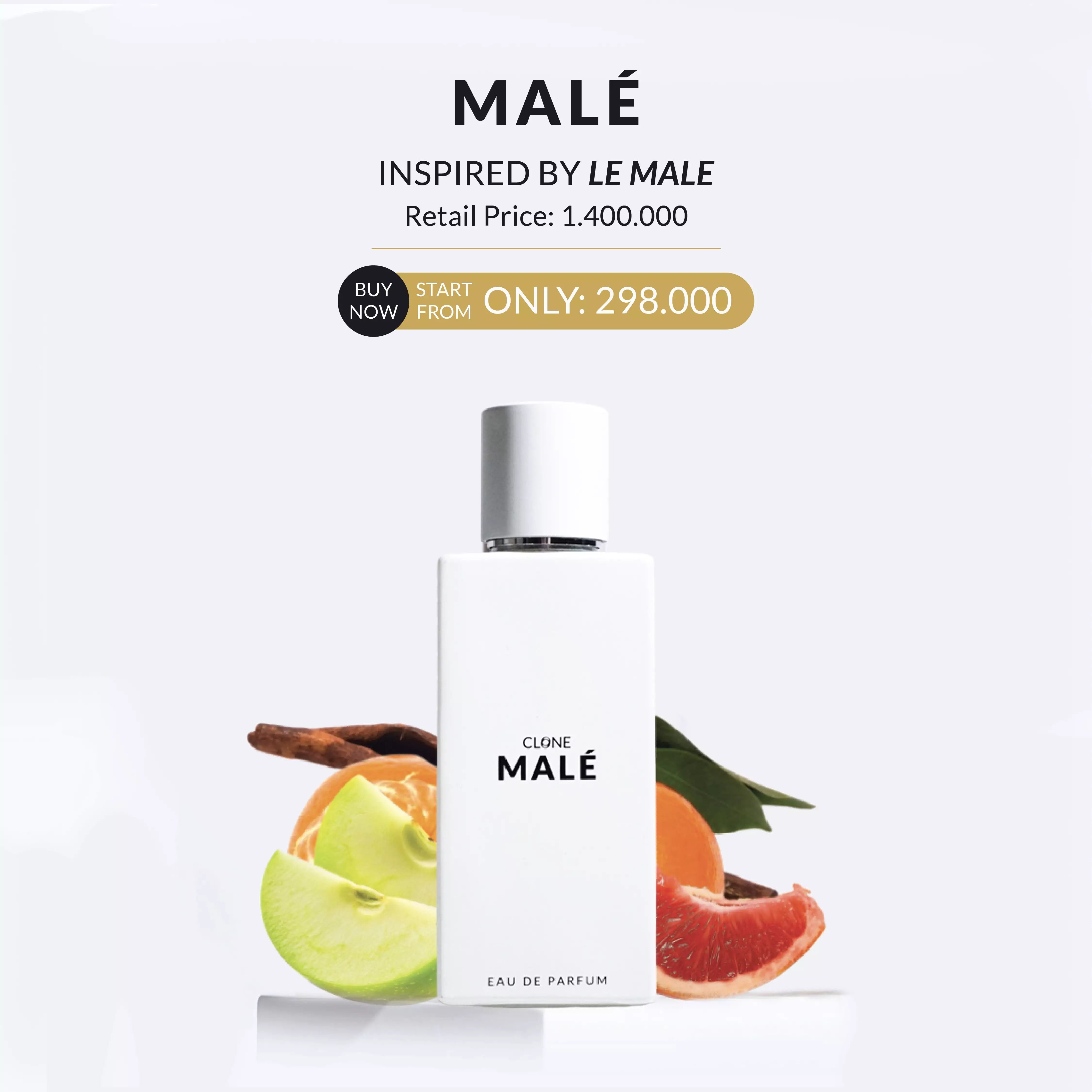 Clone Malé EDP (Inspired By JPG Le Male EDT) 