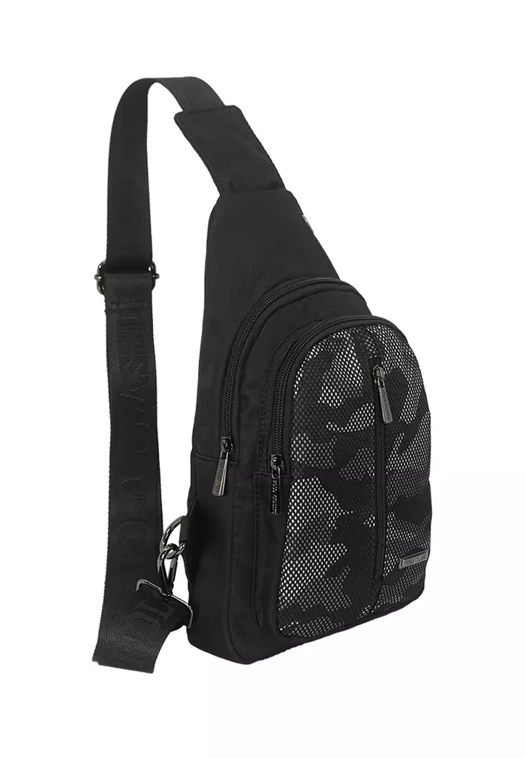 Tas Dada - Chest Bag Polo Classic 6607-5 Black