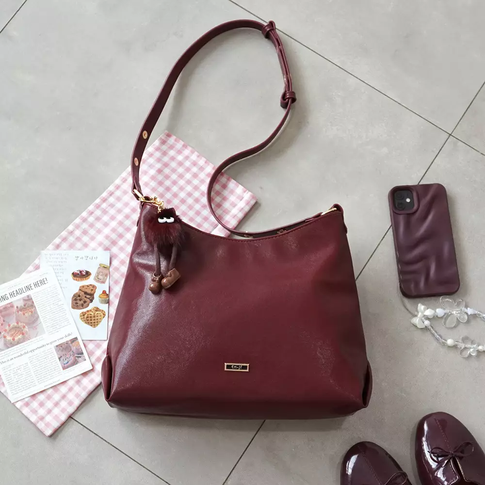 En-ji Kimyon Shoulderbag - Cherryred