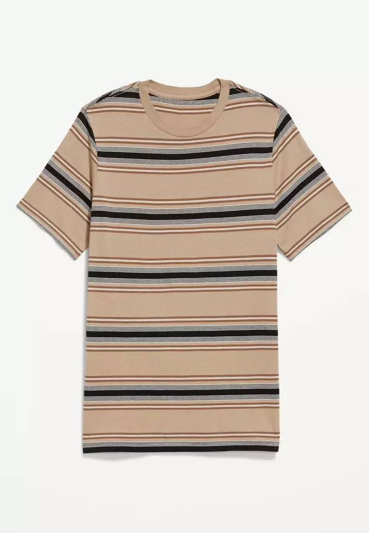 Crew-Neck Striped T-Shirt
