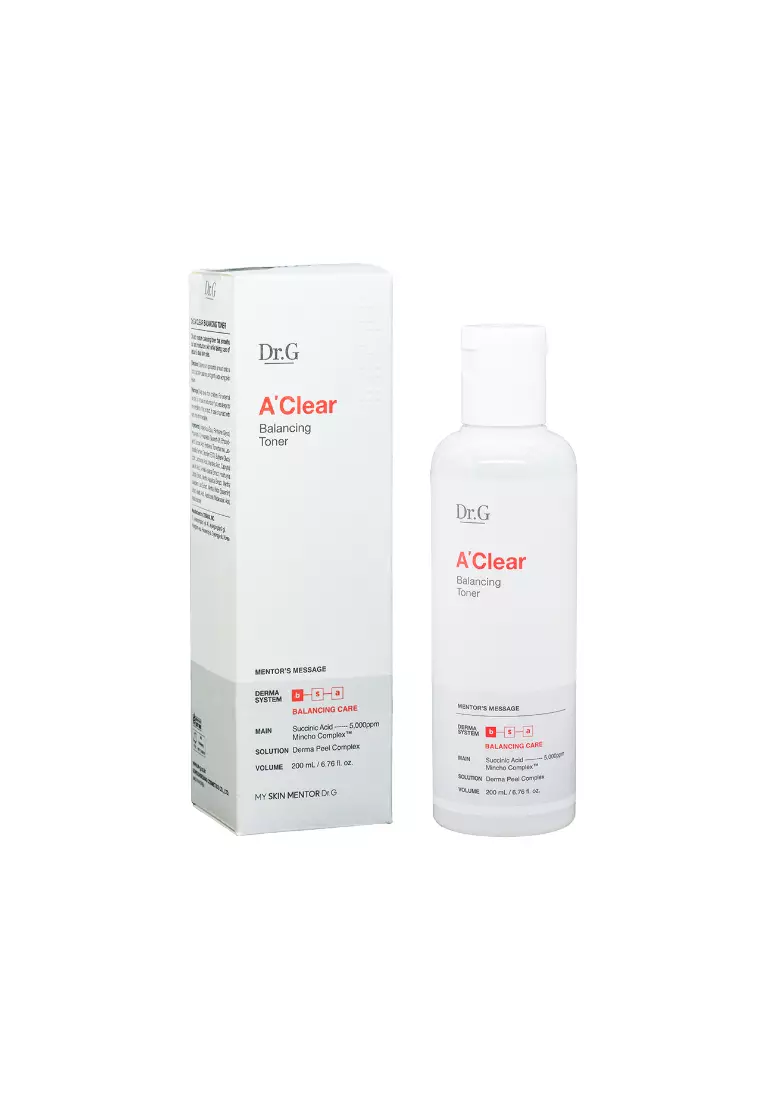 DR.G 淨肌控油保濕爽膚水 (200毫升)