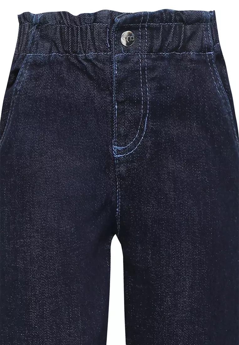 Qna Girl Darlene Celana Panjang Denim Anak Navy