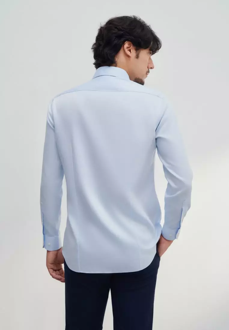 Non-Iron Fine Cotton Smart Fit Twill Shirt