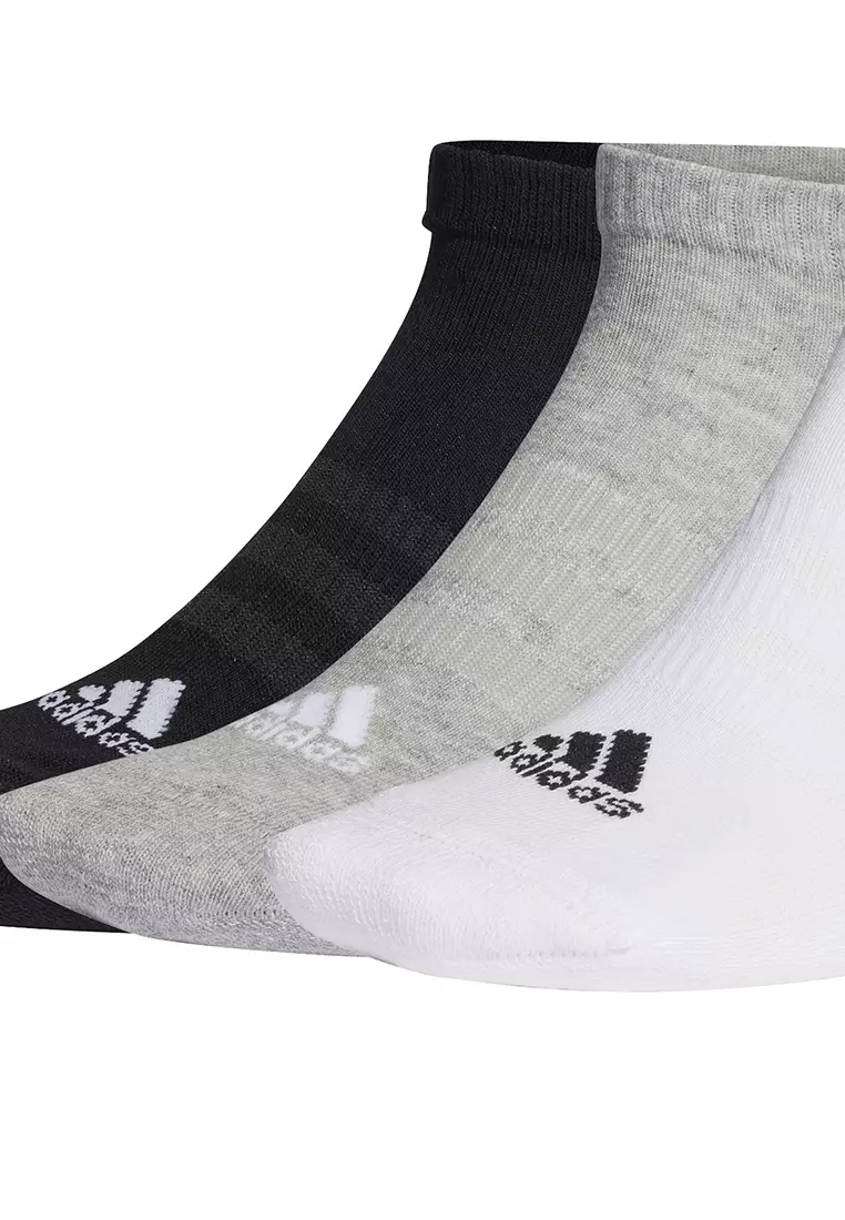 Jual ADIDAS cushioned low-cut socks 3 pairs Original 2024 | ZALORA ...