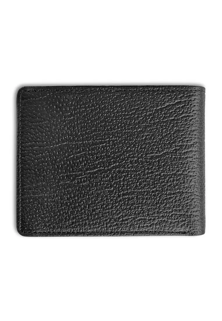 Crocodile H984BY Dompet Bi-fold Wallet Leather Kulit - Black