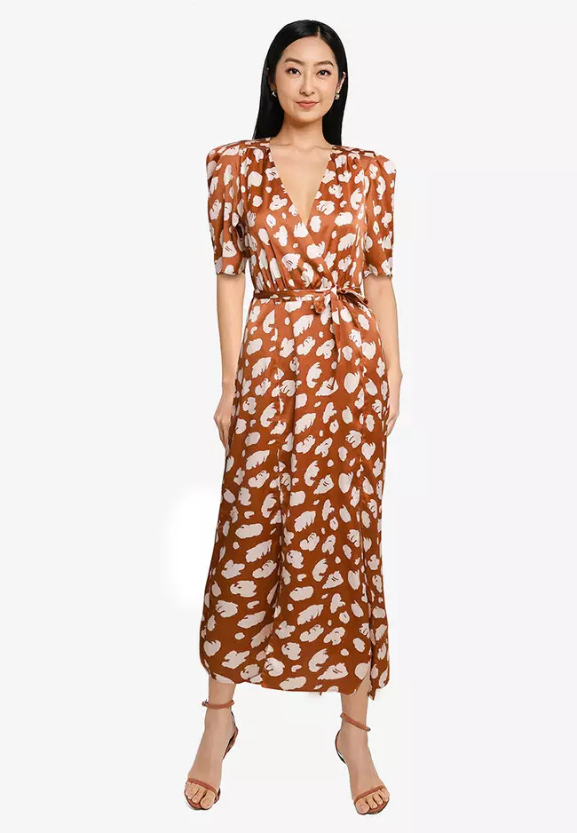 Buy French Connection Aimee Inu Front Slit Dress Online ZALORA