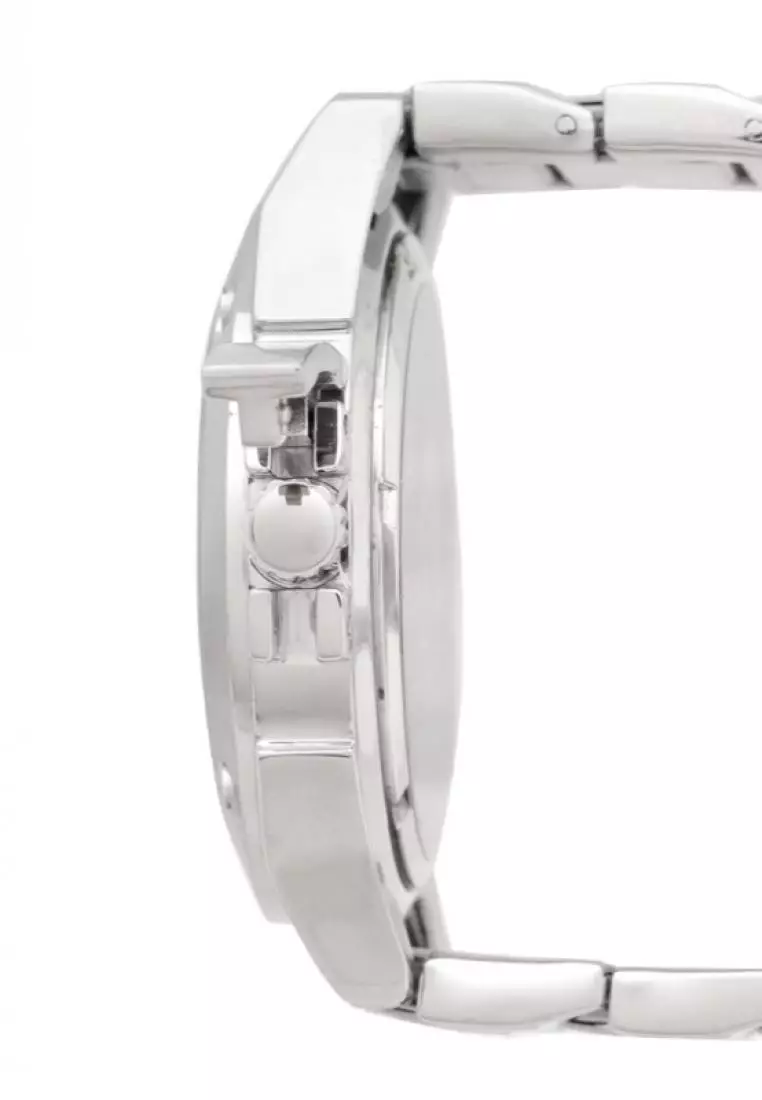 Jam Tangan Pria Alba Original Garansi Resmi Strap Stainless Steel Silver AXHG23 AXHG23X1 Silver