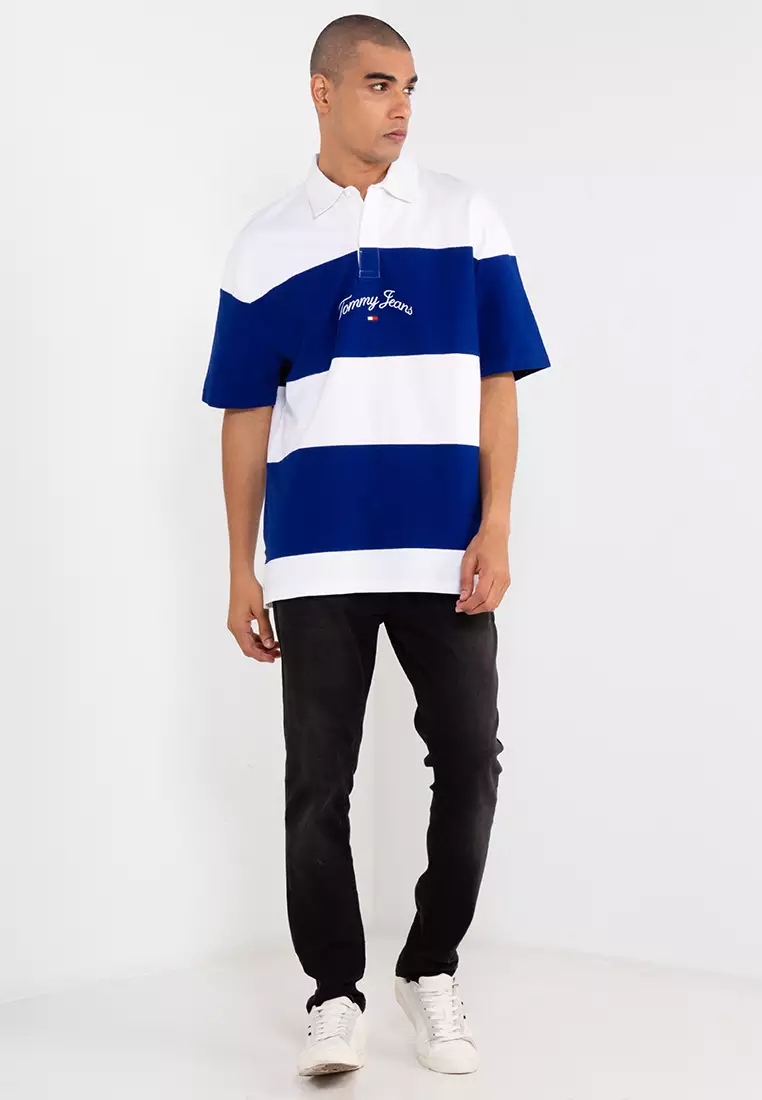 Tommy jeans clearance tjm rugby stripe