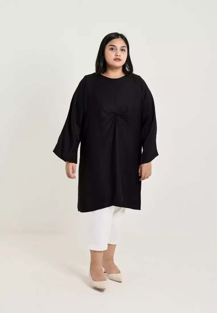 Plus Size Aluna Tunik Black