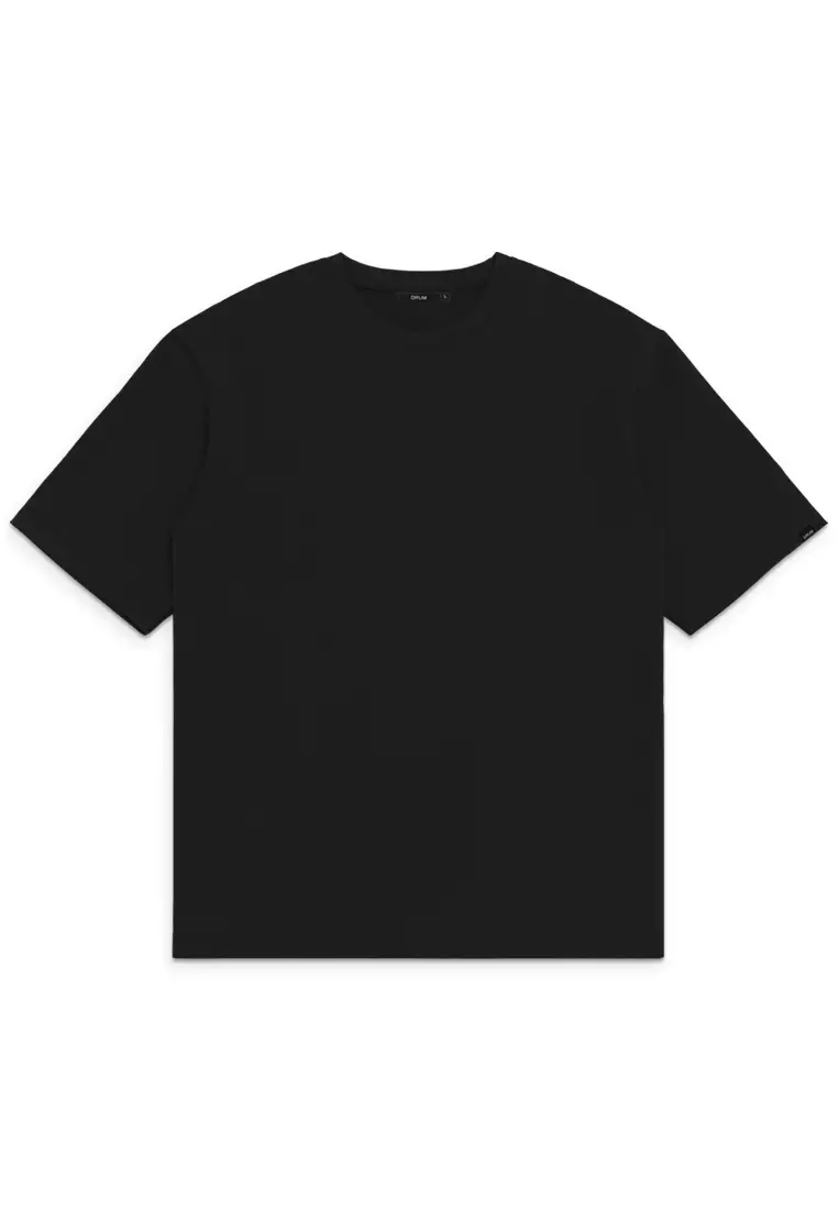 Essential Oversized Tee - Black | SQUATWOLF