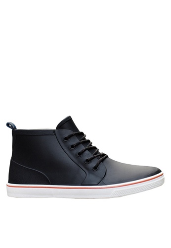 Twenty Eight Shoes black VANSA Lace-up Rain Boots VSM-R899 DF861SHDE4D672GS_1