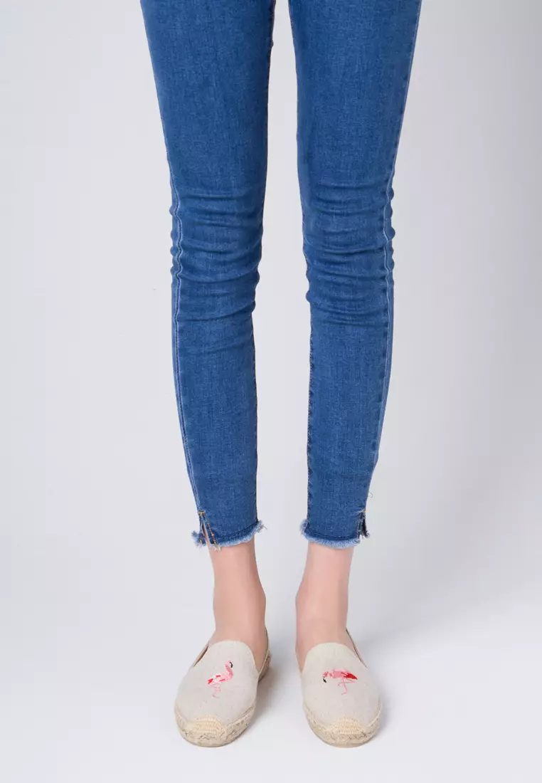 Embroidered Canvas Espadrilles HB45433