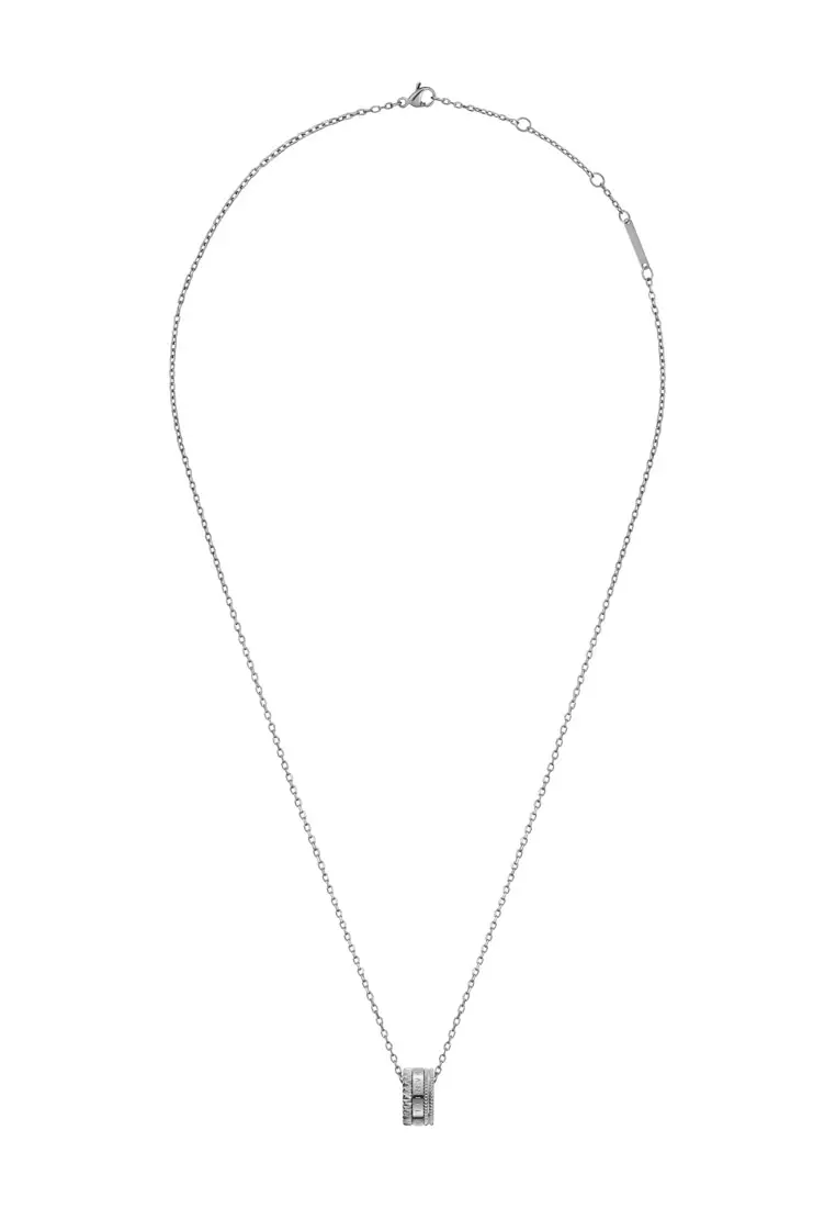 Buy Daniel Wellington Elevation Necklace Sliver - Necklace for 
