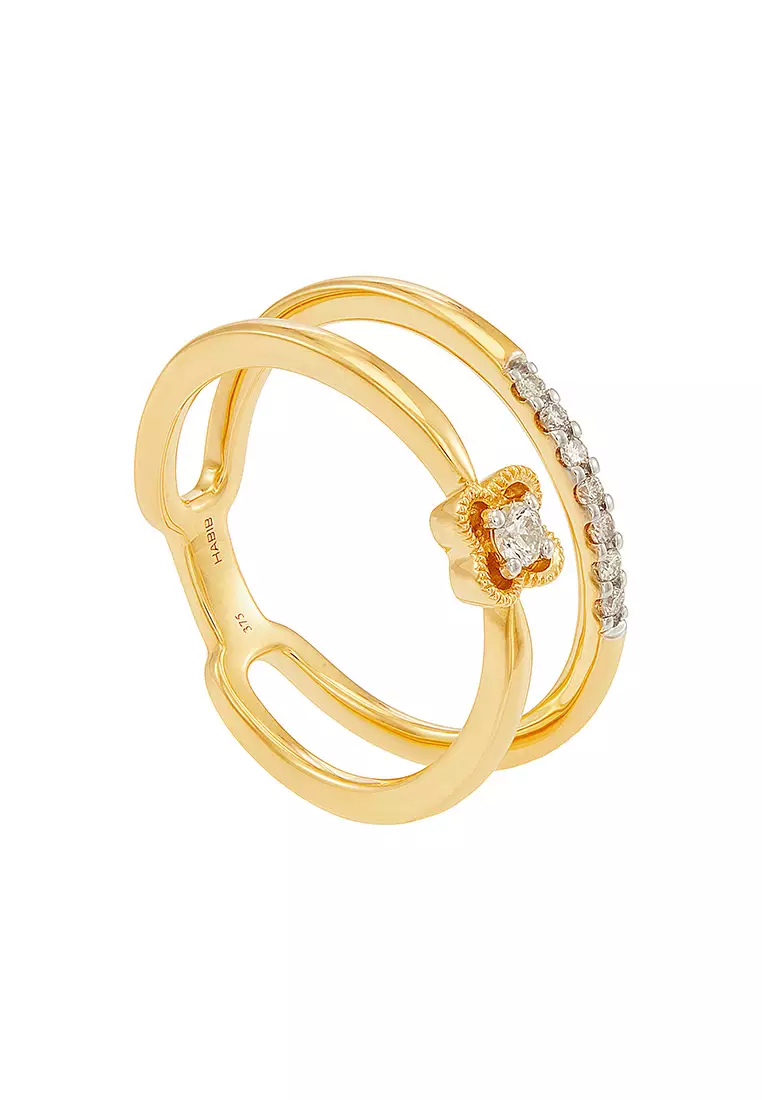 HABIB Chic | Diamond Ring in 375/9K Yellow Gold 273310625