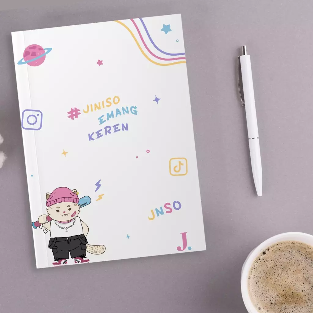 GENJIO Notebook Buku Tulis