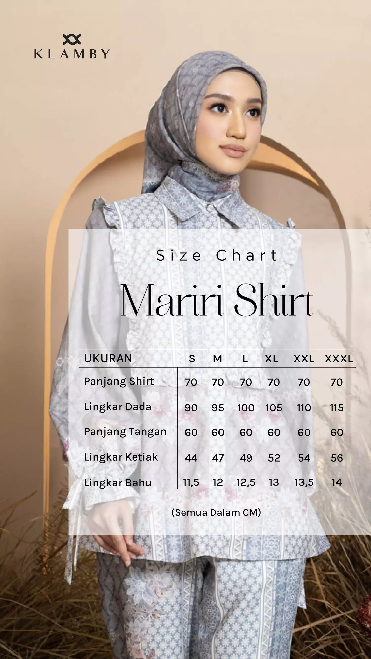 Klamby - Mariri Shirt Serene Azure